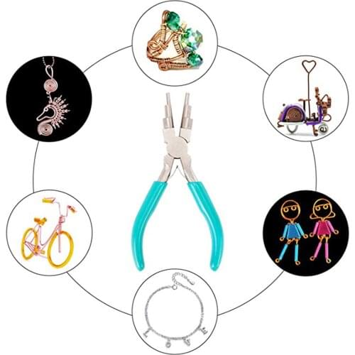 DIY Jewelry Tool Carbon Steel Round Nose Pliers Jewelry Wire Looping Pliers for jewelry DIY making