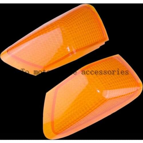 1 pair Front Turning Signal Light cover For ZZR400 1990 1991 1992 Turn signal cover