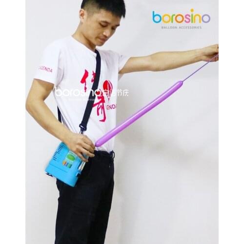 Echargable Long Balloon Air Inflator Portable Wireless Balloon Air Pump DC 12V