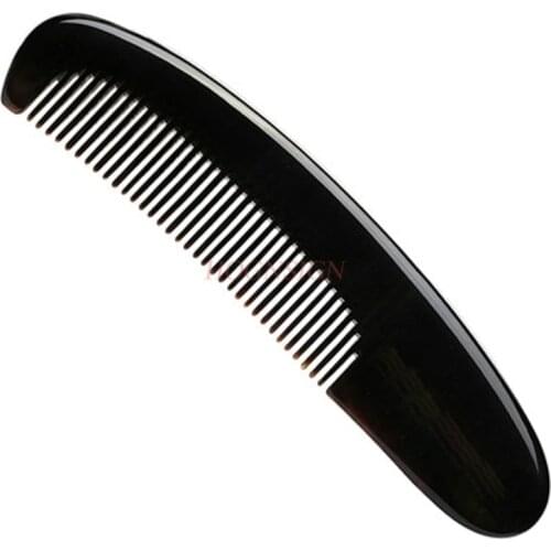 Doll Comb Girl Combing With Natural Black High Grade Buffalo Horn Combs Hairdressing Supplies For Female Gift Hairbrush Sale