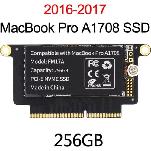 SELLTOONE New 256GB SSD Compatible With MacBook Pro Retina A1708 (2016-2017) Solid State Disk EMC 3164 EMC 2978 Mac HDD