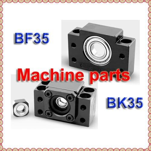 Ballscrew End Support Fixed Side BK35 + Floated Side BF35 + Lock Nut + Cir-cplis + Bearing With Deep Groove Bearing Inside