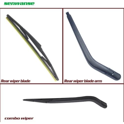 Rear Wiper Blade and arm For Toyota Corolla 2000-2007 3/5-door Hatchback High quality Windshield Windscreen wiper