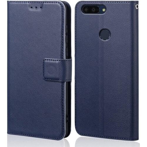 Silicone Cover for Lenovo K5 2018 K350t Case Cover Luxury Leather Flip Case for Lenovo K5 2018 K350t Protective Phone Case