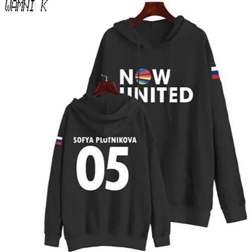 Fashion Now United Hoodie Sweatshirts Men Women RU Sofya Plotnikova 05 Pullover Unisex Harajuku Streetwear Hip Hop Hooded Tops