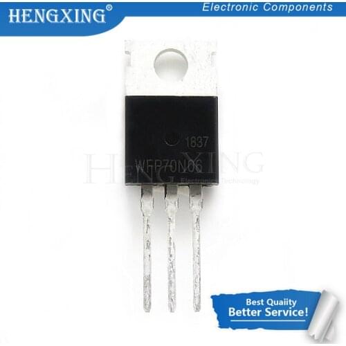 10pcs/lot WFP70N06 FP70N06 RFP70N06 70N06 TO-220 60V 70A In Stock