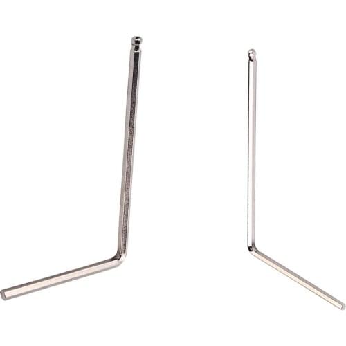 2Pcs Guitar Truss Rod Wrench Neck Truss Rod Hex Tool Spanner Guitar Part Length Approx. 125mm/4.92inch
