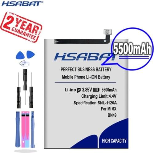 New Arrival [ HSABAT ] 4500mAh BN49 Replacement Battery for Xiaomi Redmi 7A