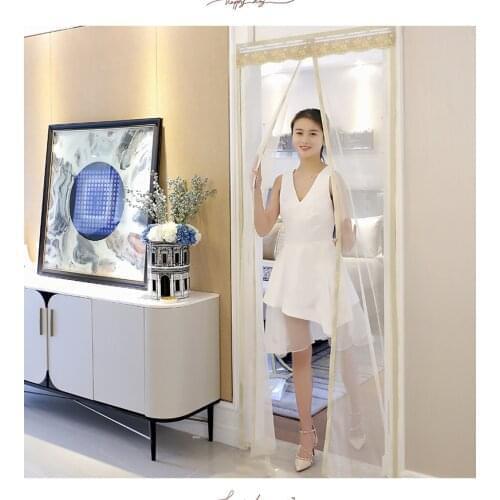 Fast Shipping|Summer Magnetic Anti Mosquito Insect Fly Bug Curtains Net Reinforced Magnetic Screen Door Customizabled