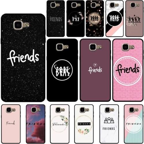 YNDFCNB Friends Marble Glitter Phone Case for Samsung A6 A7 A8 A10 A20 A21 A30 A30s A31 A40 A50 A51 A52 A70 A71