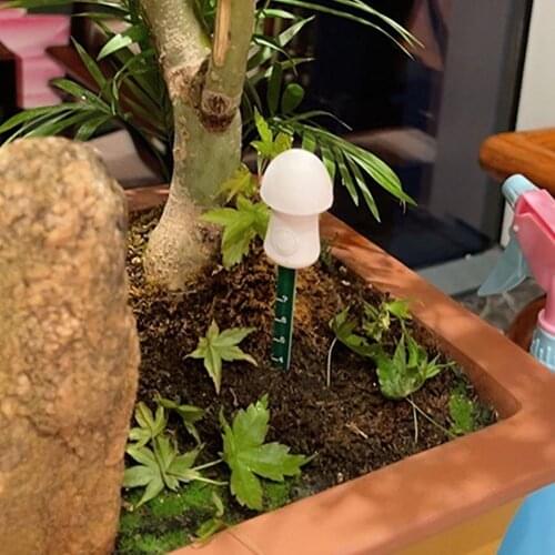 Soil Moisture Sensor Garden Plant Mushroom Shape Water Monitor Soil Tester Suitable For Testing And Decoration Of Gardens Potted