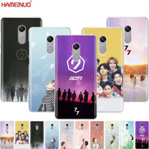 HAMEINUO GOT7 Jackson JinYoung got 7 Cover phone Case for Xiaomi redmi 5 4 1 1s 2 3 3s pro PLUS redmi note 4 4X 4A 5A