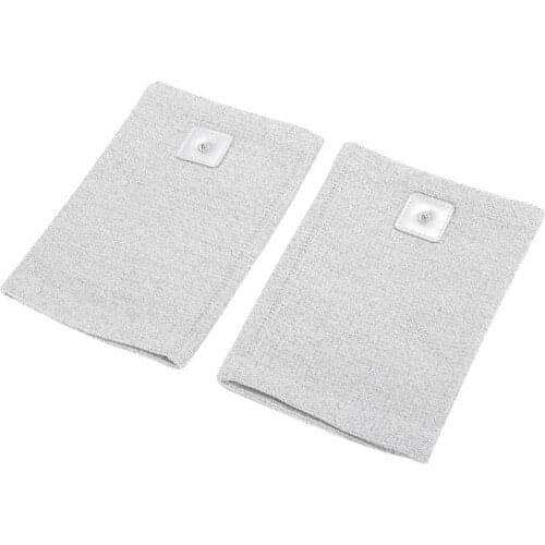 Relief Pain Tools Body Massage Tools Electrode Kneecap Silver Fiber Conductive Knee Pad Massage Pulse Electrotherapy Knee