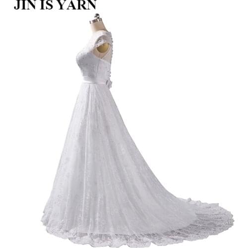 JIN IS YARN Lace Wedding Dresses