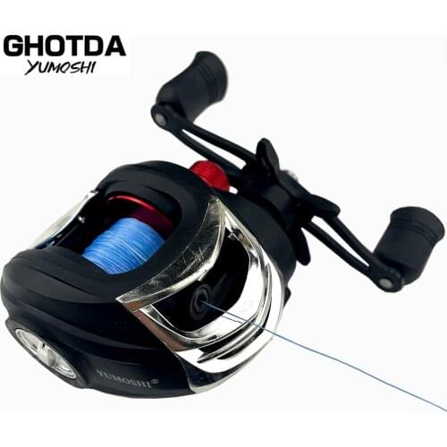 Baitcasting Reel 8KG Max Drag 18+1 BBs 7.2:1 High Speed Fishing Reel