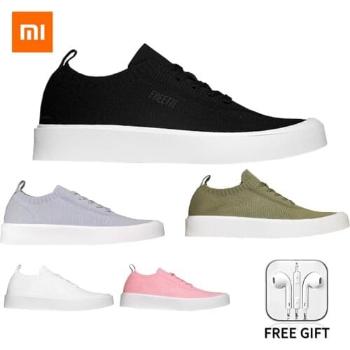 Кроссовки Xiaomi Мужские FREETIE Classic Board Shoes Leisure Breathable Skateboard Shoes Sneakers Sports Walking Shoes Women Men