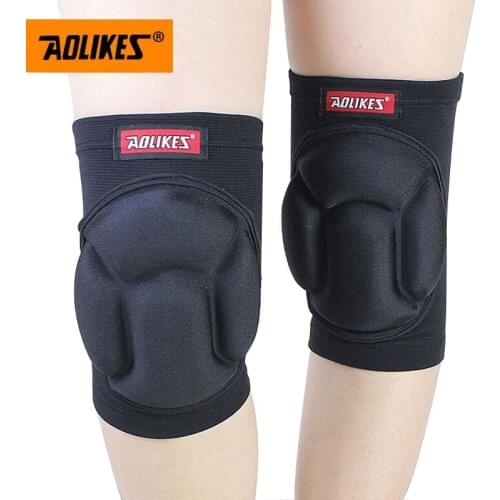 Thickening High-density Rebound Sponge Football Volleyball Sports knee pads brace support Protect Dance Knee Protector Kneepad