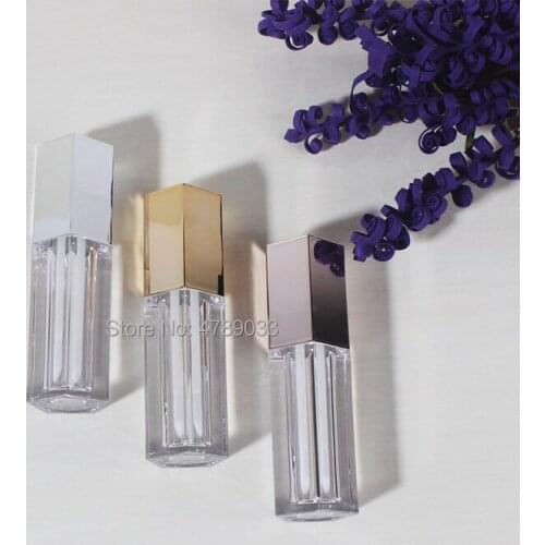 10/30pcs 4.5ml Clear Empty Lip Gloss Tube Lip Balm Bottle Container Beautiful Tool Mini Refillable Bottles Lipgloss Tube