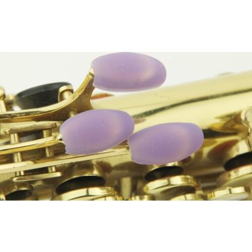 Saxophone Rubber Thumb Rest Cushions, Palm Key Risers Pads, Finger Protector for Alto Soprano Tenor Sax