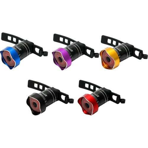 Bike Rear Light Rechargeable Waterproof Night Warning Taillight 6 Modes Lamp