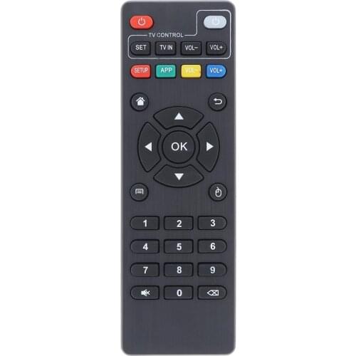 Replacement Universal TV Remote Control Remote Support 2 x AAA Batteries for MXQ / MXQ Pro 4K / X96 / T9M / T95N Android TV Box