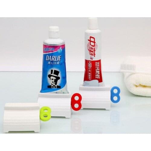 1PC Toothpaste Dispenser Facial Cleanser Squeezer Manual Lazy Toothpaste Tube Squeezer Toothpaste Device Bathroom Accessories