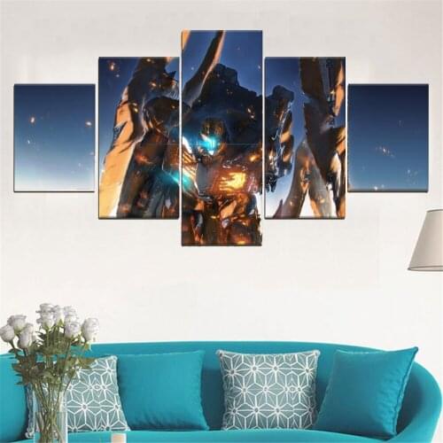 5 Pieces Aldnoah Zero Anime Paintings Wall Art Modular HD Prints Poster Canvas Pictures Modern Home Decor For Living Room