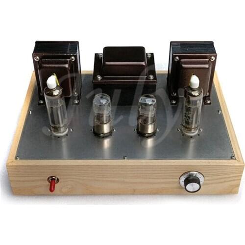 6G2P+6P12 6W+6W stereo fever low-power tube amplifier, finished product or DIY kit 20HZ-28KHz ±2db