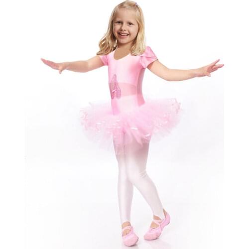 Girls Ballerina Ballet Dress For Children Girls Dance Costumes Clothing Kids Ballet Costumes Girl Dance Leotard Girl Dancewear