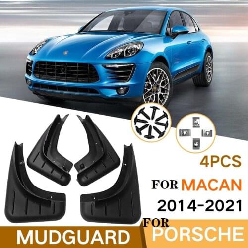 Car Mudflap For Porsche Macan 2014-2021 Fender Mud Guard Splash Flaps Mudguard Accessories