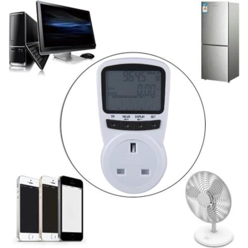 Digital Electricity Energy Meter Tester Monitor indicator Voltag Power Balance Energy saver Meter TS-1500 EU AU US UK plug