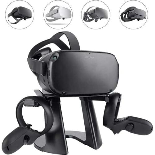 Design VR Stand Headset Display And Controller Holder Mount Station For Oculus Quest2/Rift S/GO/HTC Vive /Valve Index Oculos VR