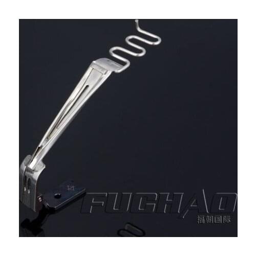 Double Needle Tape Attaching Foot Attach Tape On Top Of Fabric Surface e.g. Jogging Suit