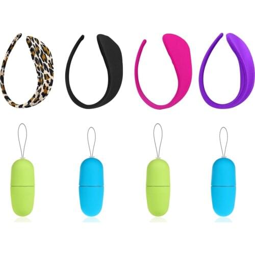 EXVOID Remote C String Panties Sexy Underwear Sex Toys for Women Erotic Costumes Sexy Lingerie Wearable Vibrator Egg Vibrator