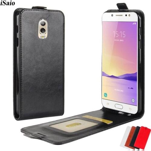 For Samsung Galaxy J7 Plus J7310 C8 Flip Leather Case Cover for Samsung Galaxy C8 C710 Phone Case 5.5" Luxury Vertical Card Case