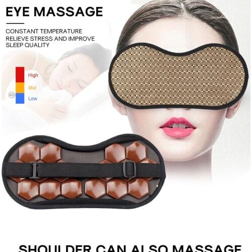 Hot compress germanium Shi Yushi eye eye shading sleep patch available hot compress jade germanium stone men and women