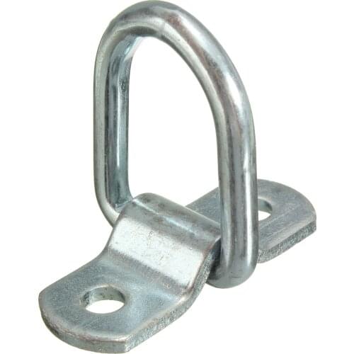 Lashing Ring Staple Cleat Tie Down Trailers For Vans Trucks Horsebox Boat Ropes Auto Fastener Clip Tie Down Ring