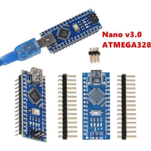 10PCS Mini USB With The Bootloader Nano 3.0 Controller Suitable For Arduino CH340 USB Driver 16Mhz NANO V3.0 Atmega328P