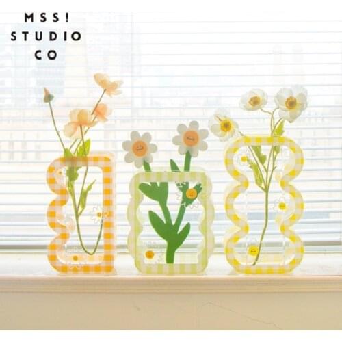 Nordic Vase Decoration Home flower Vases Living Room Desktop Home Decoration Accessories Modern Vases For Flowers