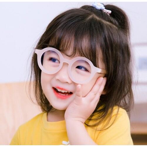 2020 Spring NEW glasses Frame for kids Round Optical glasses Unisex eyeglasses Anti Blue light Computer transparent Frames n464