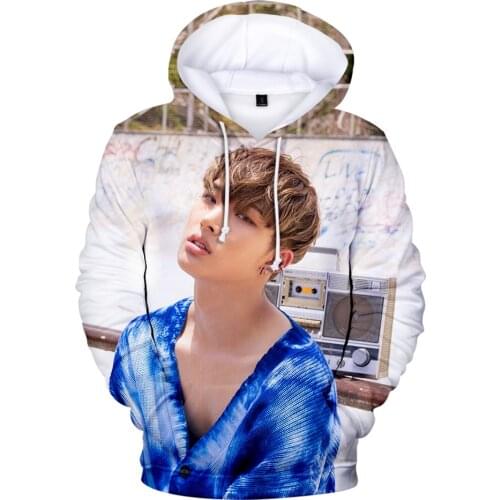 Popular idols ATEEZ 3D character print street youth hooded sweatshirt Men/women Fashion new pullover O-neck 3D hoodies xxs-4xl