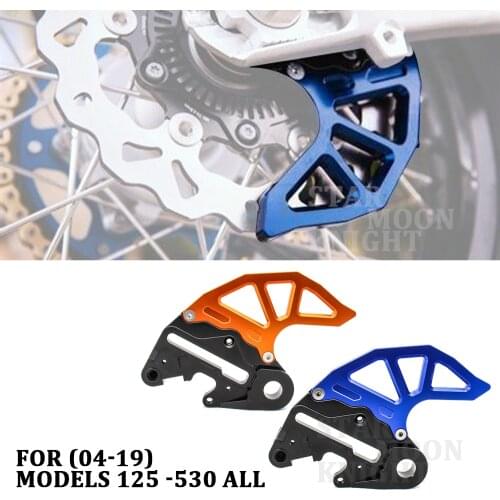 CNC Caliper Support Rear Brake Disc Guard For 125 200 250 300 390 450 500 525 530 SX SXF EXC EXCF XCW XCFW XC XCF 2004-2019