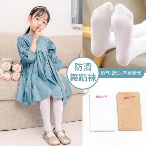 Wearing Comfortable Pantyhose Dance Durable Resisting Light Smooth Baby Girl Tights Four Seasons