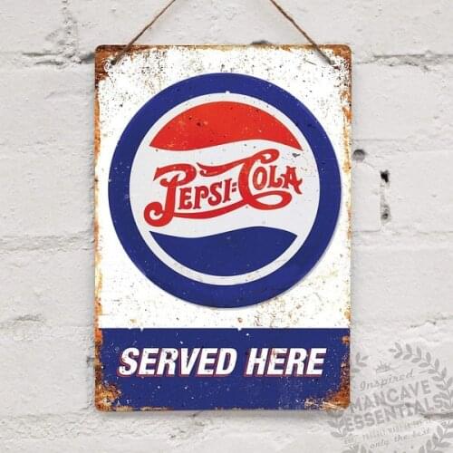 Vintage Route 66 Motel Metal Mark Tin Sign