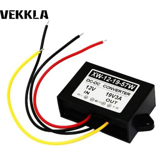 High Quality DC Adapter DC 12V Step Up To 19V Voltage 3A 57W Power Supply Converter Regulator Waterproof Module