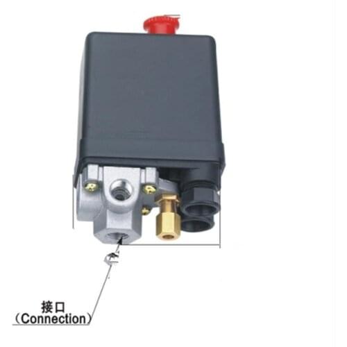 High Quality 90-120psi HeavyDuty Air Compressor Pressure Switch Control Valve 4 Port