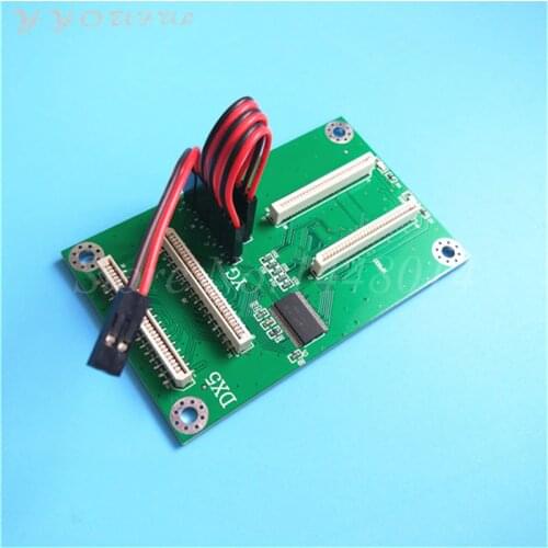 1pc 2pcs Chinese eco solvent UV printer print head transfer connector board for Epson DX5 to XP600 convert card adapter