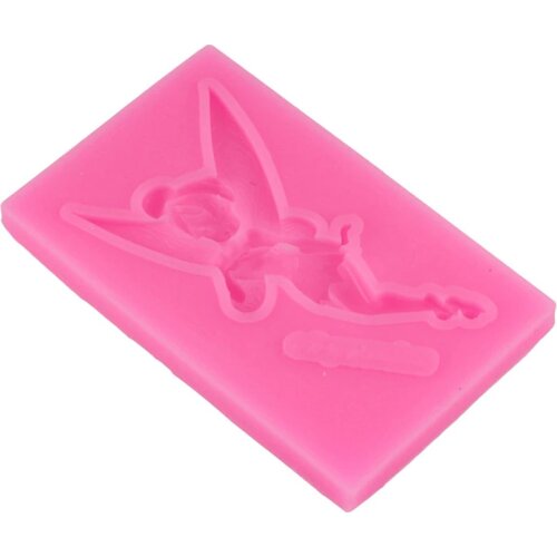 1 Piece Fairy Elf Fondant Silicone Mold Cake Chocolate Mold for Epoxy Clay Making Two Colors to Choose for Fondant Cakes