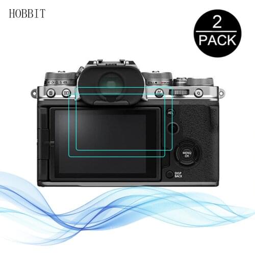 2Pack For FUJI Fujifilm X-T4 0.3mm Thickness 2.5D Optical Glass LCD Tempered Glass X-T4 Screen Protector Digital Camera Film