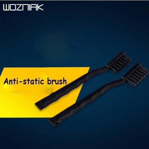 Wozniak 5pcs High-quality BGA Rework Anti-static Brush PCB Cleaning Tool ESD Brush Electronic Component Cleaning Tools